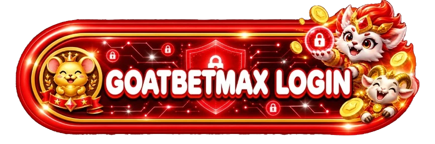 ปุ่ม GOATBETMAX login สำหรับเข้าสู่ระบบบัญชี